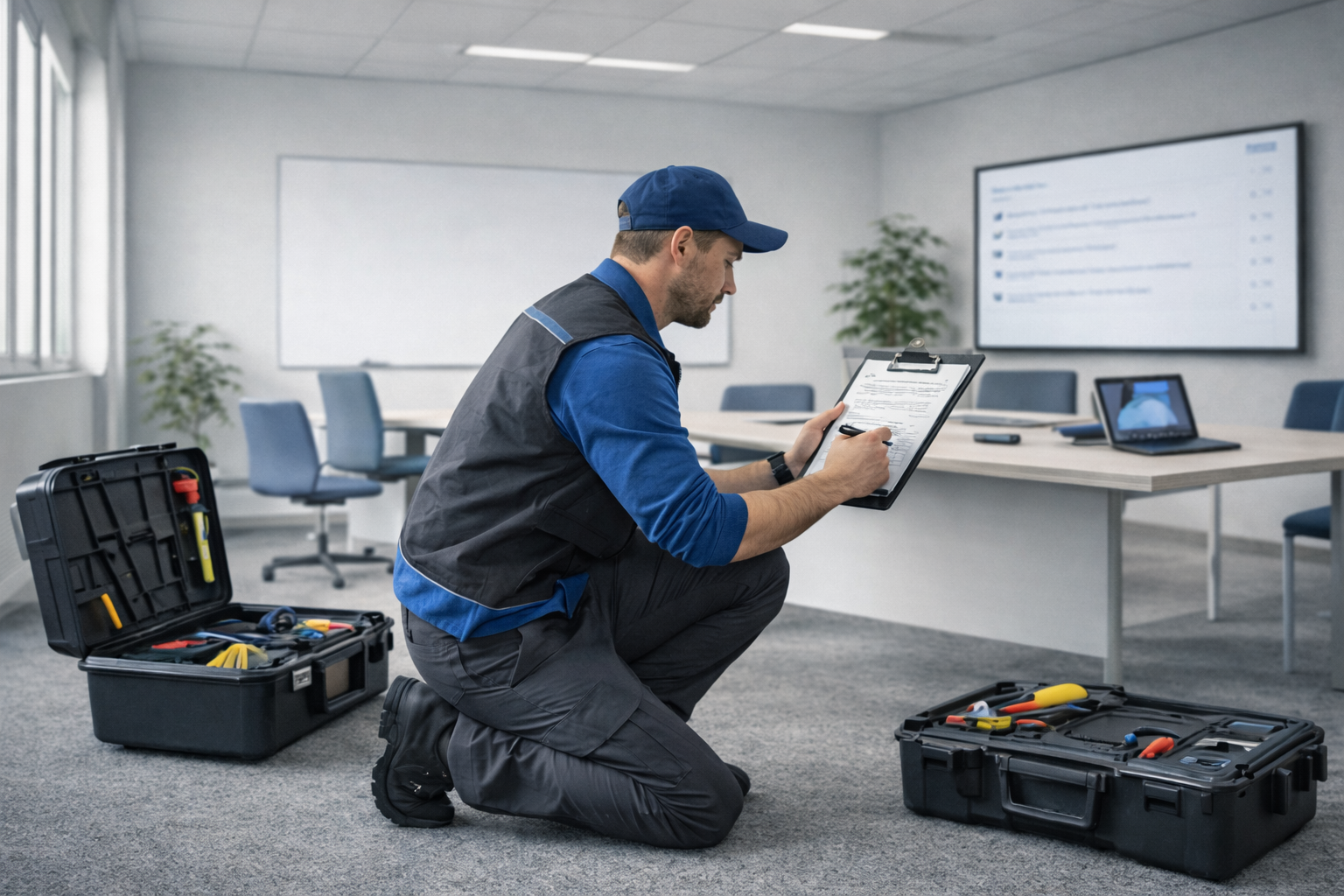 Análisis de conectividad e infraestructura eléctrica para instalación