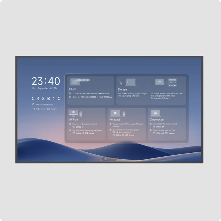 Displays comerciales MAXHUB